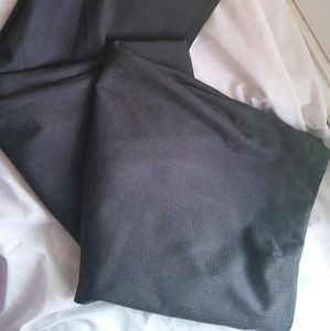 Neiman Marcus Brown Checked Side Zip Pants sz 16